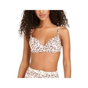 WEWOREWHAT Lydia Tortoise Print Bikini Swim Top XL